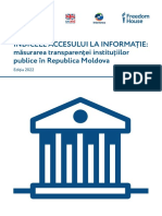 Freedom House Moldova Access To Info Report 2022