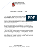 Pan Plano de Ação de Nivelamento 1º Sem 2021 Paulina Cardoso