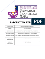 Lab Report Chm420 Experiment 2