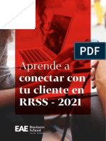 Aprende A Conectar Con Tu Cliente en RRSS 2021