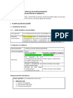 Formato 2 - Ejemplo de La Oracionalización