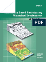 Ministry Agriculture Ethiopia Community Based Watershed Management Guideline 2005 Part 1 A 2