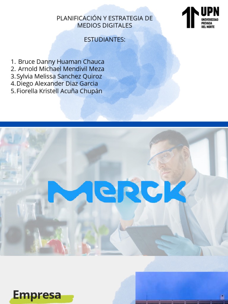 Estrategia Digital para Merck Perú | PDF | Farmacia | Facebook