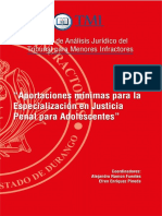 Revista Analisis Jurídico Del Tribunal Menores Infractores