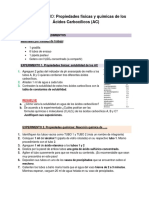 LABORATORIO N°2. PROPIEDADES FÍSICAS y QUÍMICAS de Los Ác CARBOXÍLICOS