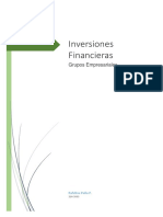 Inversiones financieras, combinaciones de negocios y valuación de inversiones