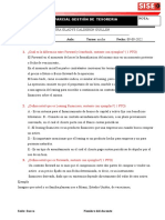 Examen Parcial de Gestion de Tesoreria - Elvira Gladys Calderon Guillen