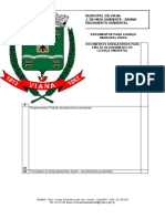 Documentos para Licena Municipal Nica