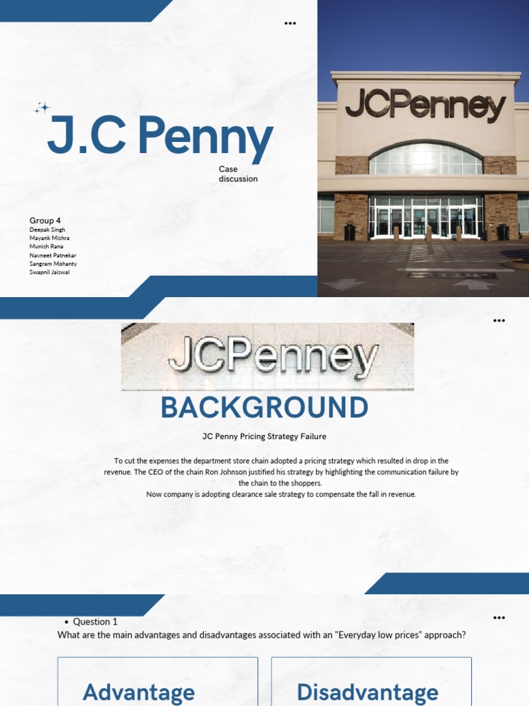 J.C Penny | PDF | Pricing | Communication