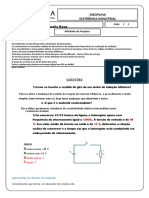 Atividade de Pesquisa sobre Disciplina Eletrônica Industrial