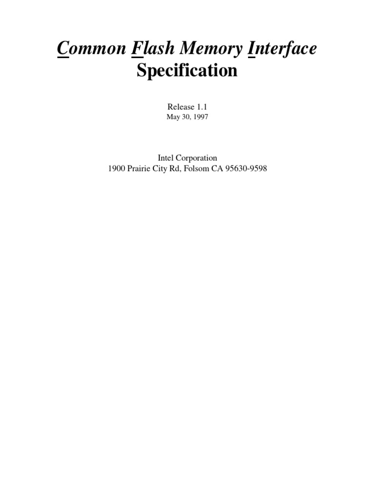 Cfi 1 1 | PDF