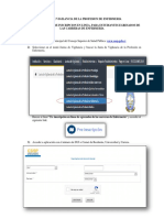 Procedimiento de Pre Inscripcion