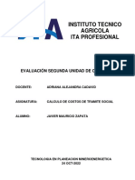 Evaluación Segunda Unidad de Competencia