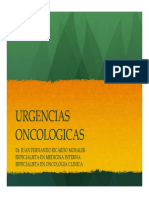 Urgencias Oncologicas