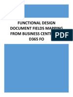 Performing Rights Fields Mapping