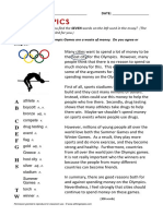 Wordbank 15 Olympics Lesson 20211208