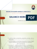 Balance hídrico GLDAS