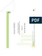 Tutorial DNSSEC 1versão 1.8.0 A Última Versão Deste Tutorial Pode Ser Encontrada em FTP - FTP - Registro.br - Pub - Doc - Tutorial-Dnssec - PDF - Tutorial-Dnssec