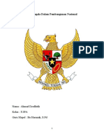 Bela Negala Dalam Pembangunan Nasional: Nama: Ahmad Dzulfatih Kelas: X IPA Guru Mapel: Bu Hasanah, S.PD