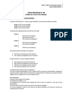 SESION 09- CASO PRACTICO N° 08 SISTEMA DE COSTEO POR ORDENES ESPECIFICAS