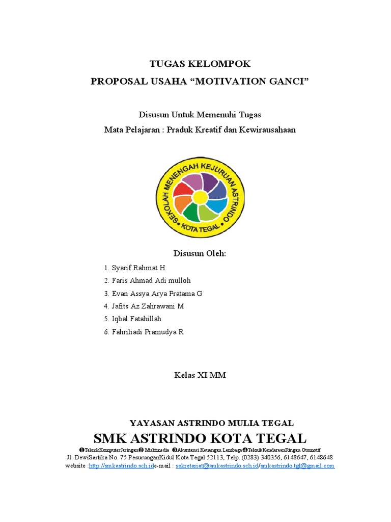 Proposal Pkwu Final-1 | PDF | Seni