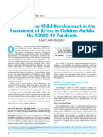 Understanding Child Development in The Assessment of Stress in Children Amidst The COVID-19 Pandemic