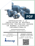 Seminario Introducción a La Instalación de Motores