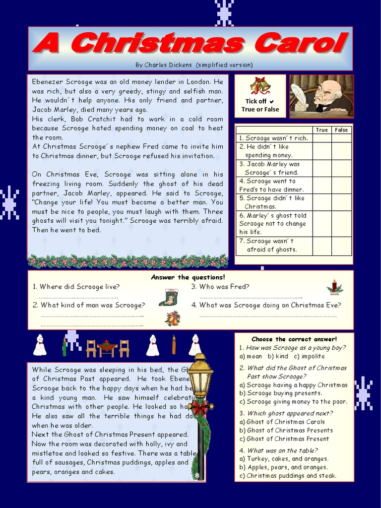 Christmas Carol Pdf 