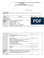 Planificare Cls. 8 Corint