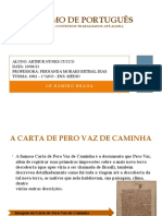 Resumo de Português Sobre Os Conteudos Aprendidos Até Agora