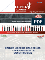 Charla Cables Libre Halogeno y Normatividad