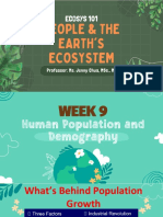 Week 9 - Human Population
