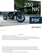 CFMOTO 250NK 2019 Owner Manual