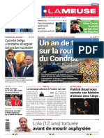 Journal La Meuse Liege Et Basse Meuse Du 18 Octobre 2022