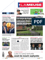 Journal La Meuse Namur Du 18 Octobre 2022