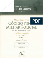 Manual Del Codigo Penal Militar Policial Cassos Practicos Enrique