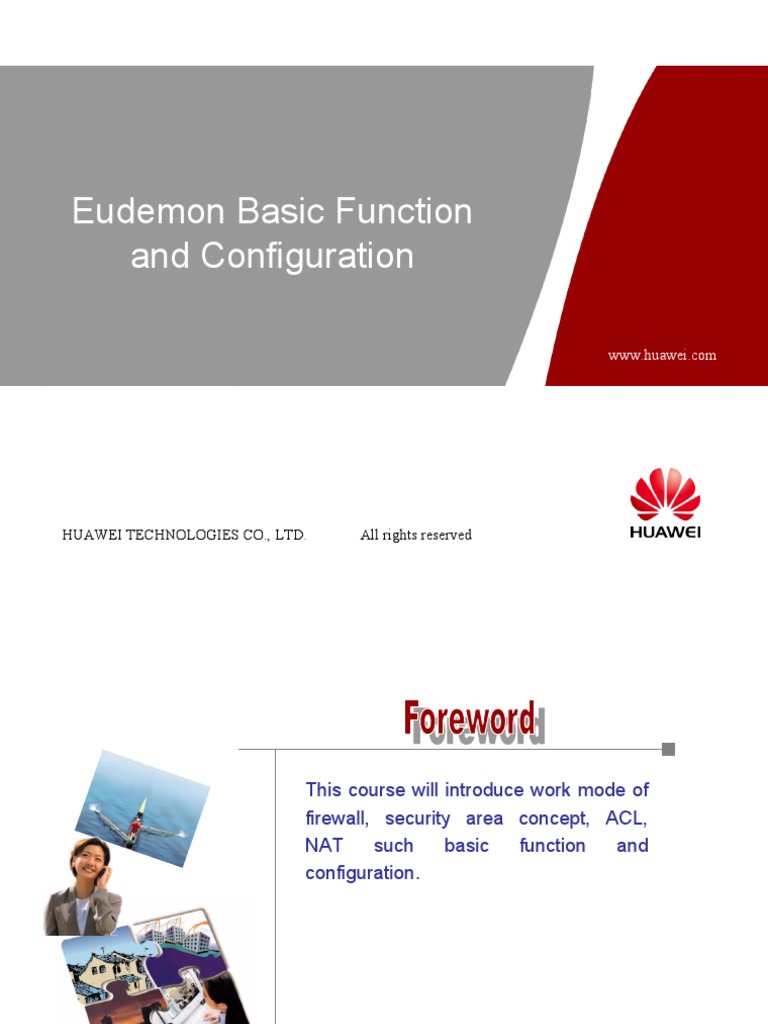 Eudemon Firewall: Functions & Setup Guide | PDF | Internet Protocols ...