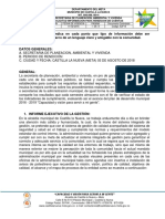 Informe de Gestión Ambiental Castilla 2018