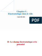 Électricité Chapitre I - II