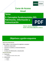 Curso Acceso Anual Conceptos Fundamentales III Patrimonio Información Comunicación