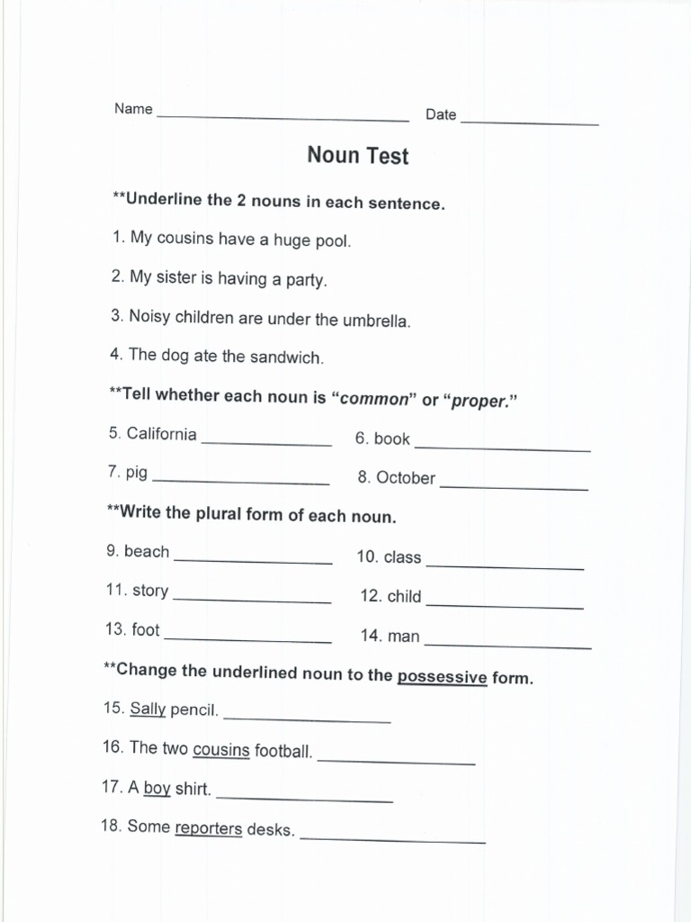 Grammar Gr.4 Unit 2 | PDF