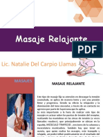 CLASE 2 - Tecnica de Masajes Relajante