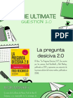 El libro, La Pregunta Decisiva 2.0, fue escrito por los autores Fred Reichheld y Rob Markey, publicado en 2011 y representa una extensión de la primera edición del mismo nombre, publicada en 2006.