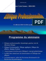 Ethique Professionnelle