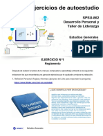 Tarea de Desarrollo SPSU-862 - EJERCICIO - U001