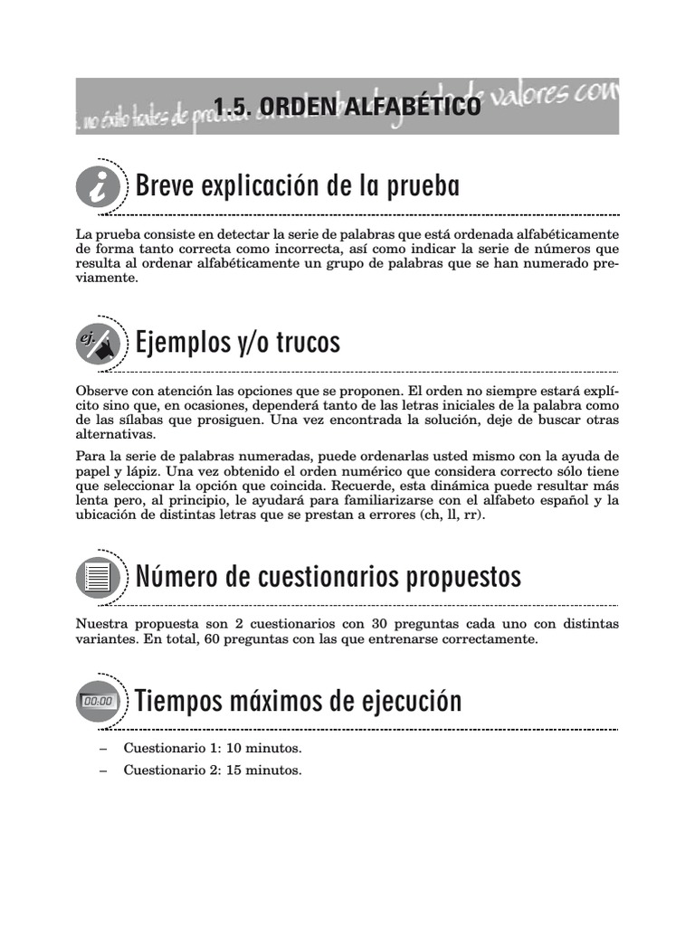 Orden Alfabético en Word | PDF | Computers