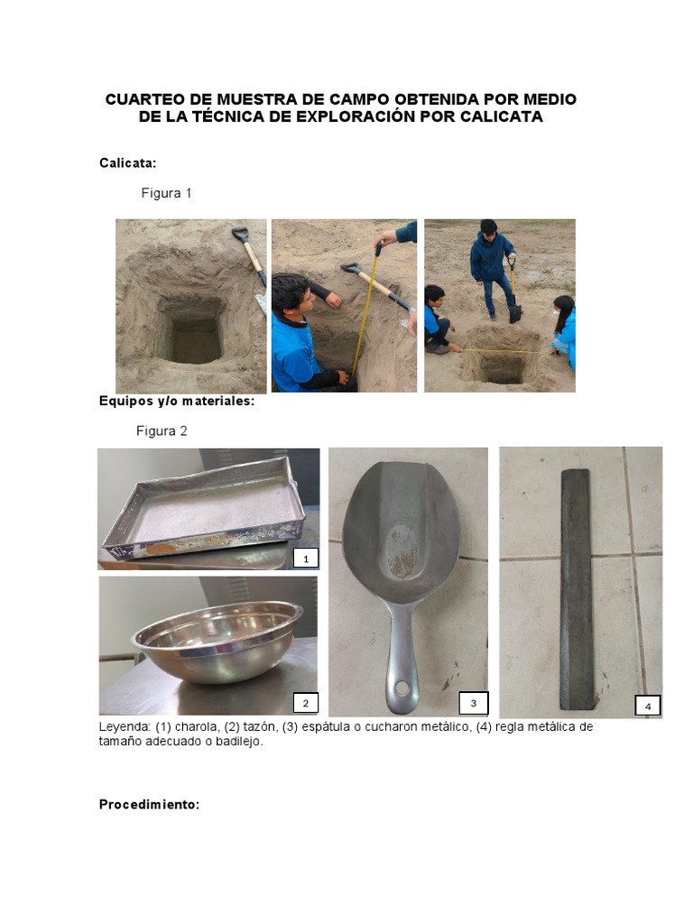 Cuarteo y Análisis de Muestras de Suelo | PDF | Ciencias sociales ...