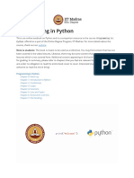 Python Tuitorial IIT Bombay
