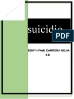 Suicidio: Edwin Ivan Carrera Mejia