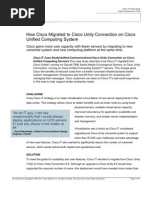 Download How Cisco Migrated to Cisco Unity Connection on Cisco Unified Computing System by Cisco IT SN61064595 doc pdf